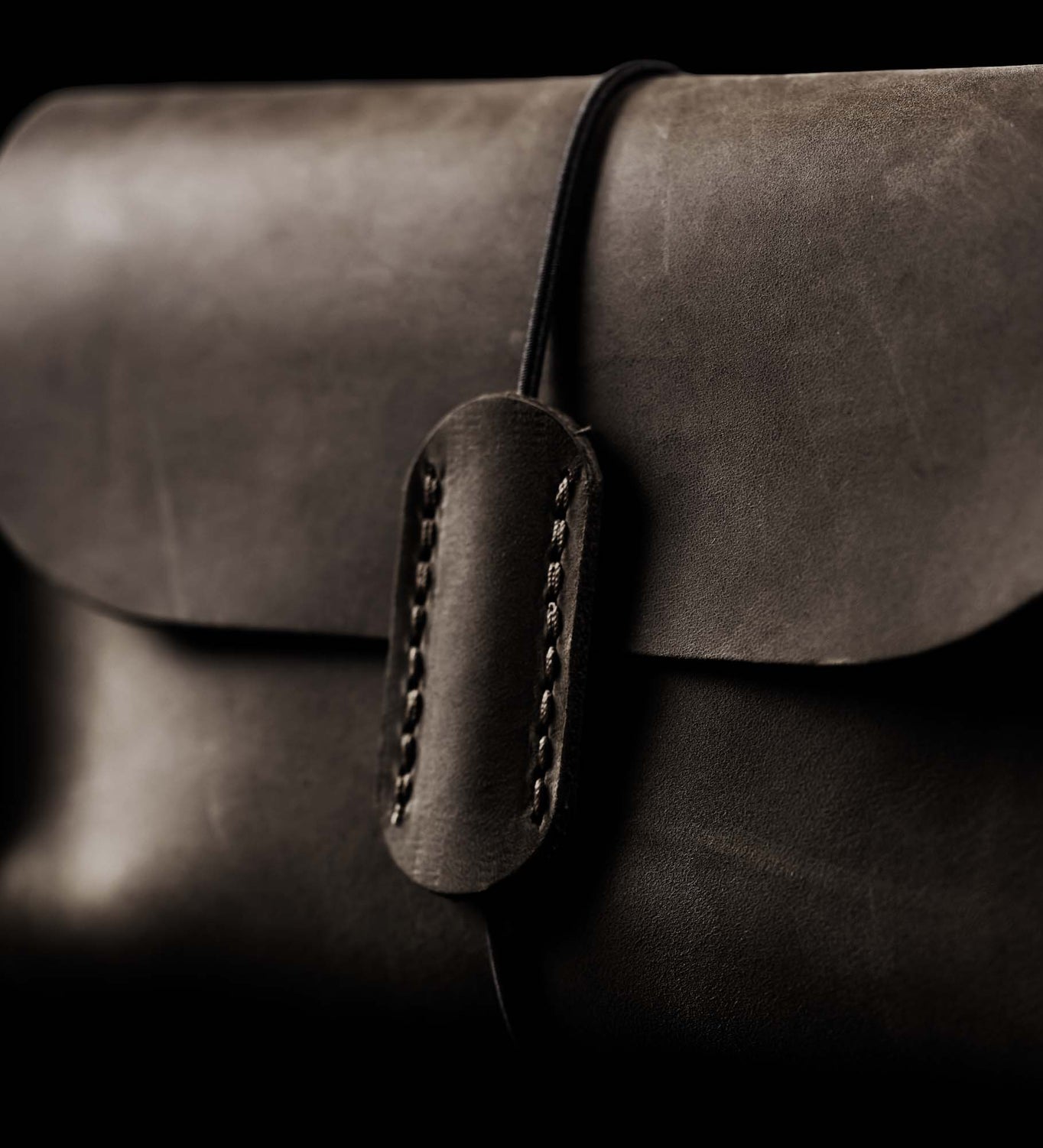 Distressed Leather Pouch for Cables & Tech | Saver