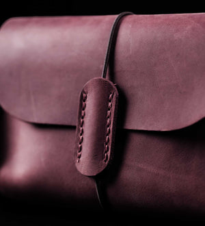 Distressed Leather Pouch for Cables & Tech | Saver