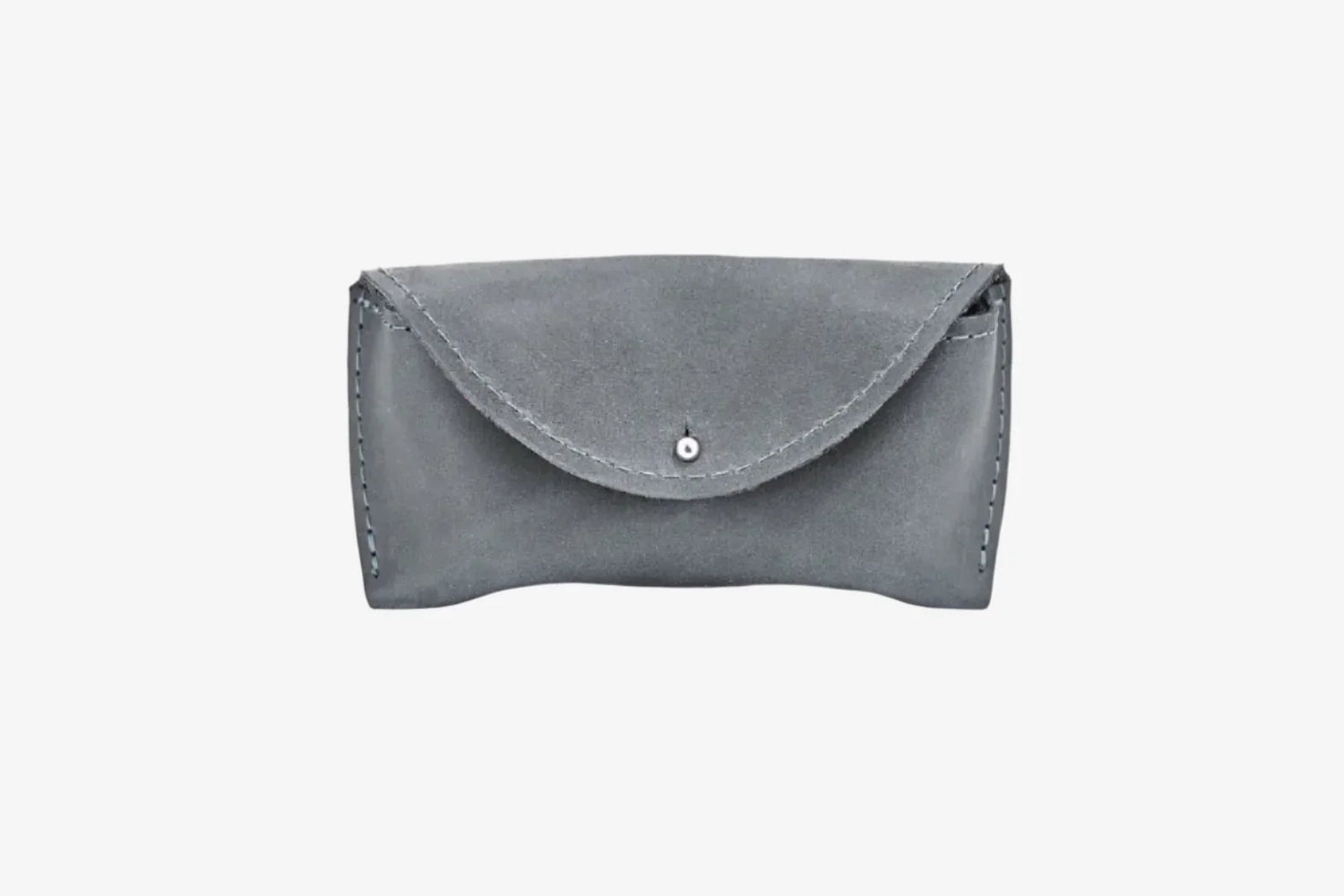 Handmade Waxed Matte Leather Case for Sunglasses