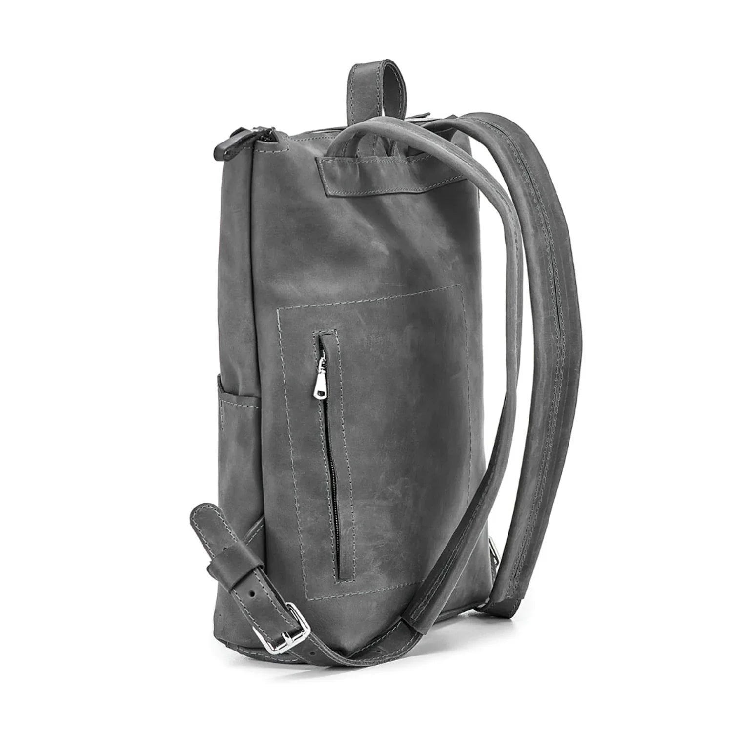 Minimalist Leather Backpack for Work & Travel | Flatrock