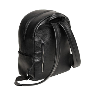 Zippered Leather Backpack for Women – Full Grain Craftsmanship
