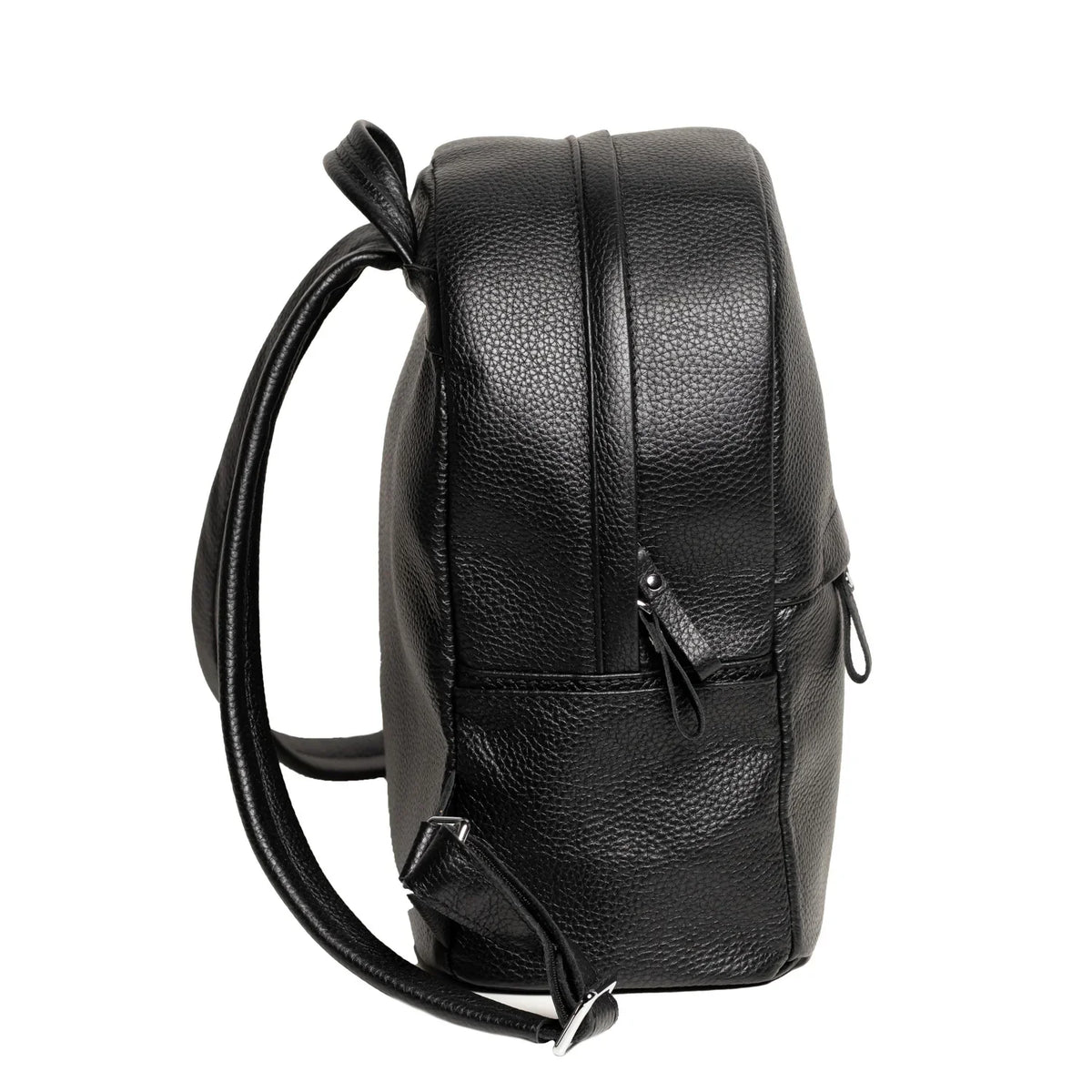 Zippered Leather Backpack for Women – Full Grain Craftsmanship