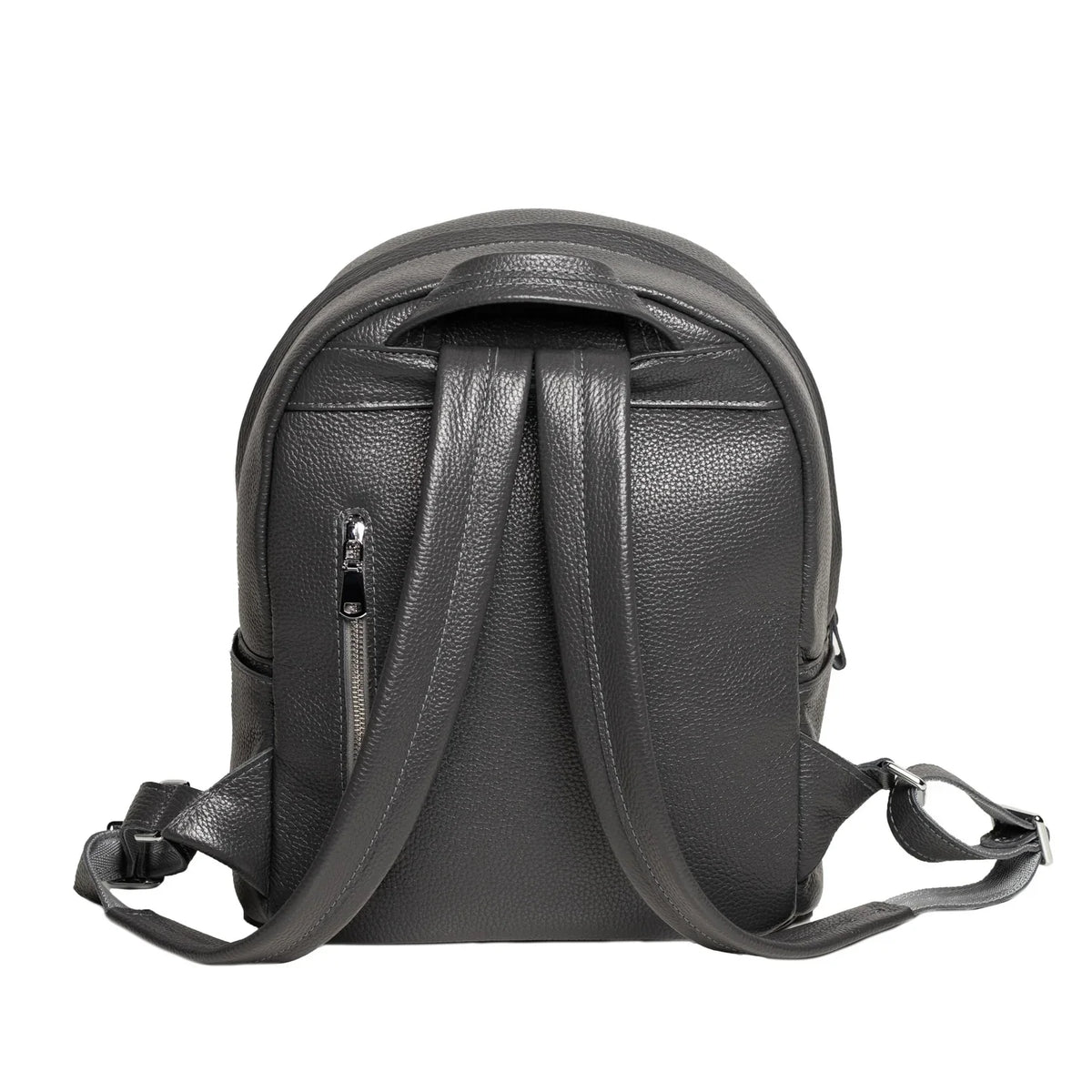 Zippered Leather Backpack for Women – Full Grain Craftsmanship