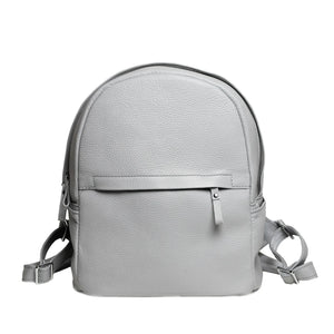 Zippered Leather Backpack for Women – Full Grain Craftsmanship