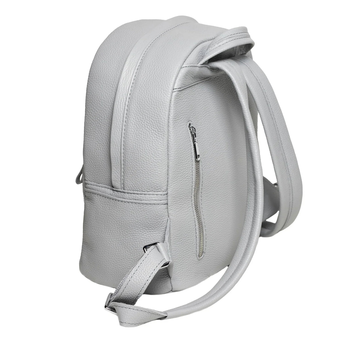 Zippered Leather Backpack for Women – Full Grain Craftsmanship