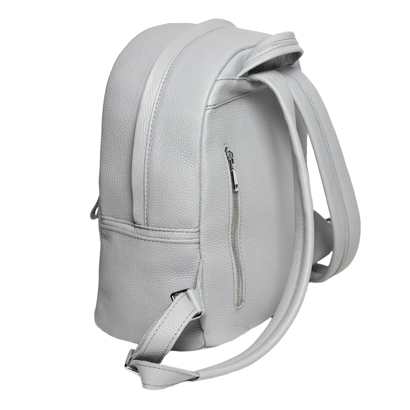 Zippered Leather Backpack for Women – Full Grain Craftsmanship