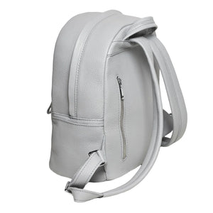 Zippered Leather Backpack for Women – Full Grain Craftsmanship