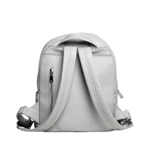Zippered Leather Backpack for Women – Full Grain Craftsmanship