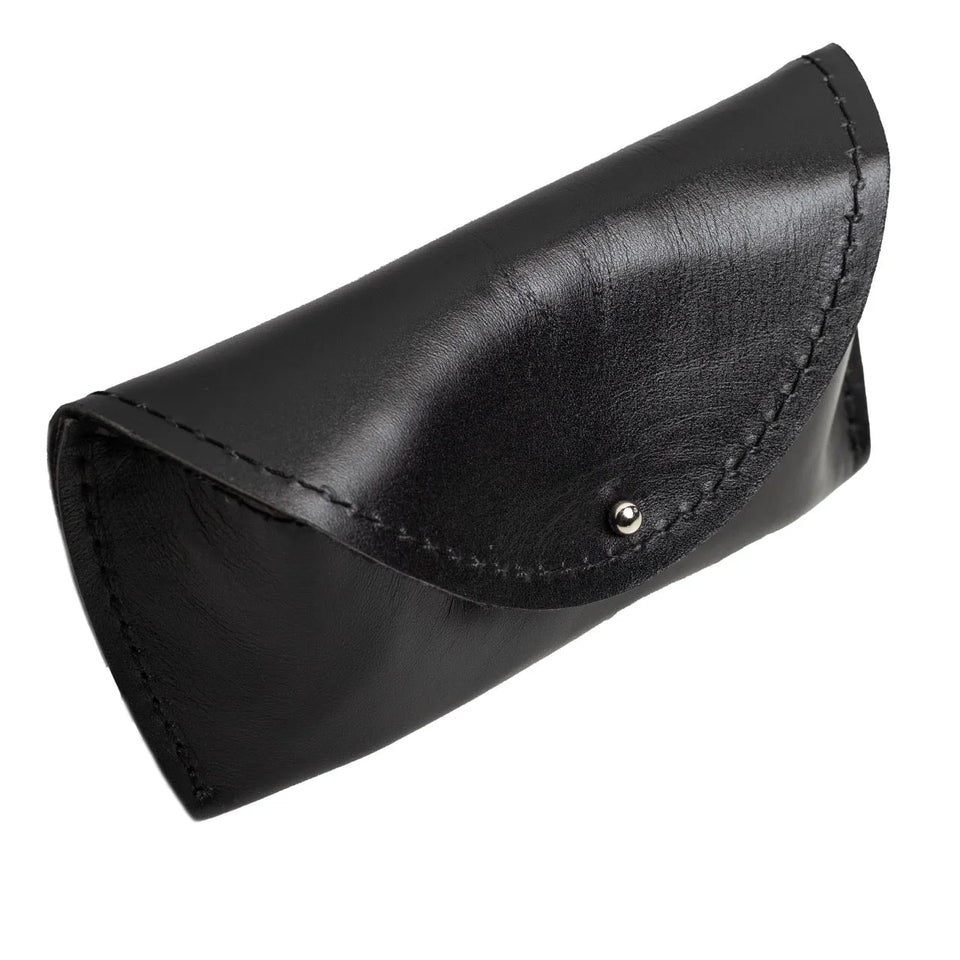Smooth Leather Case for Sunglasses & Glasses – Handmade