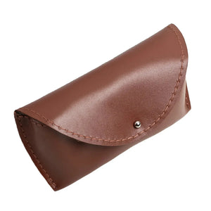 Smooth Leather Case for Sunglasses & Glasses – Handmade