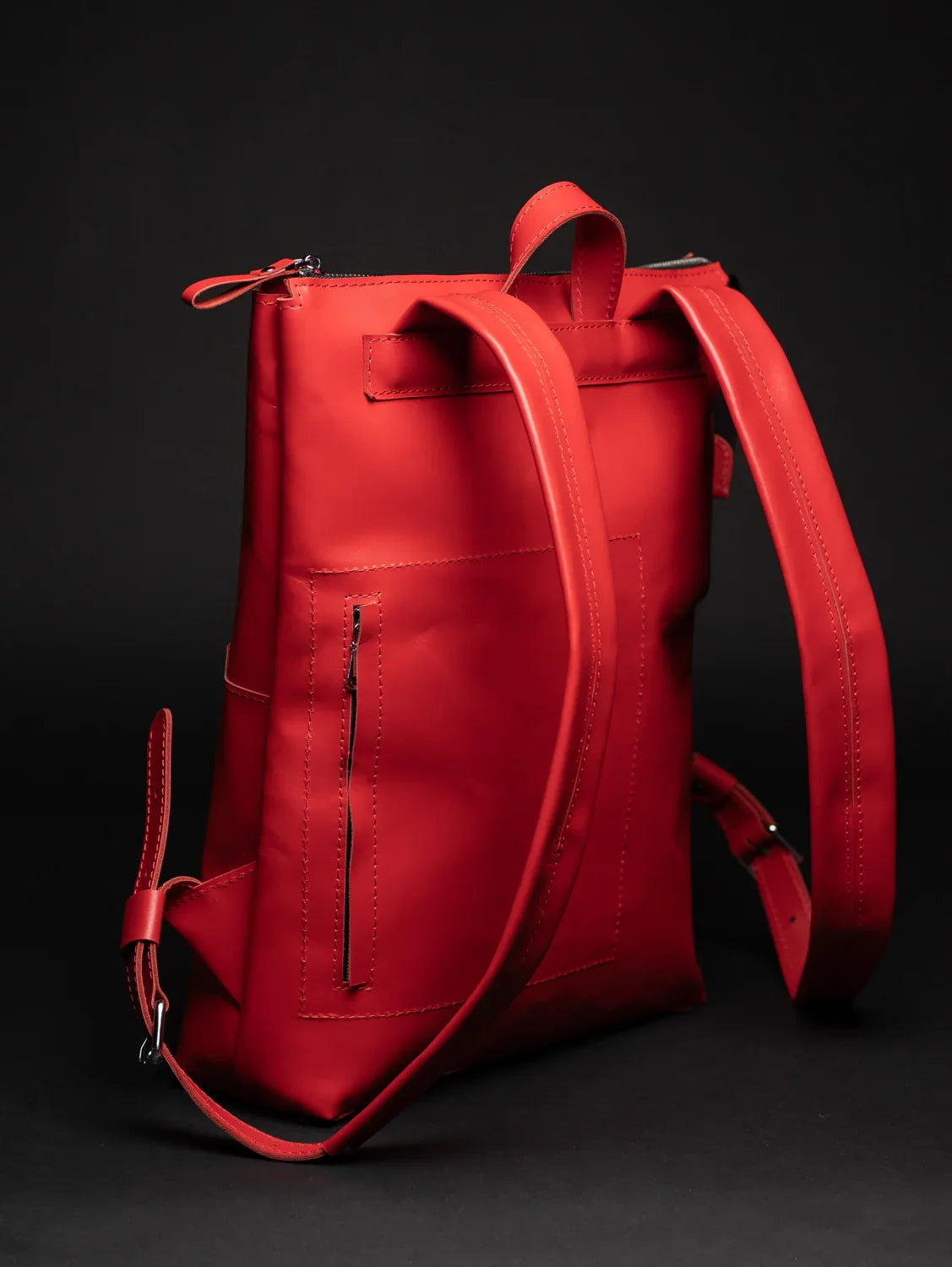 Minimalist Leather Backpack for Work & Travel | Flatrock