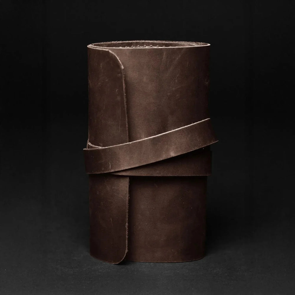 Waxed Leather Roll-Up Organizer – Cables & Tools Wrap