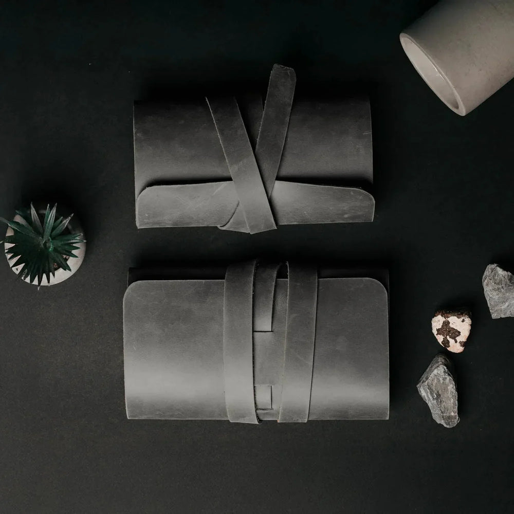 Waxed Leather Roll-Up Organizer – Cables & Tools Wrap