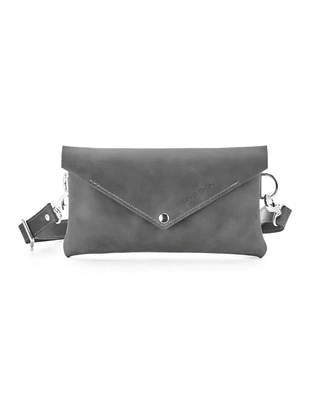 Convertible Leather Waist Bag – Women's Crossbody & Belt Pouch