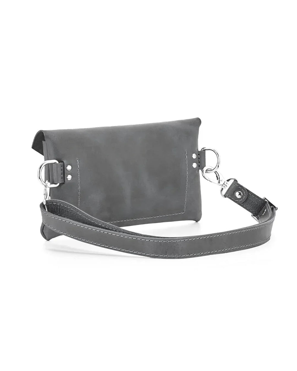 Convertible Leather Waist Bag – Women's Crossbody & Belt Pouch