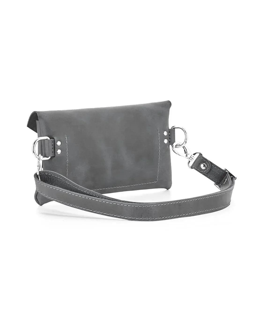 Convertible Leather Waist Bag – Women's Crossbody & Belt Pouch