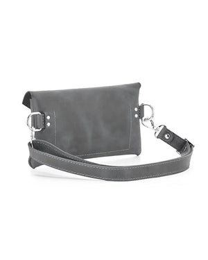 Convertible Leather Waist Bag – Women's Crossbody & Belt Pouch