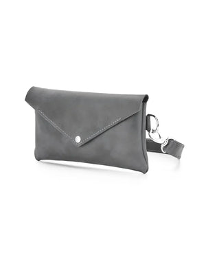 Convertible Leather Waist Bag – Women's Crossbody & Belt Pouch