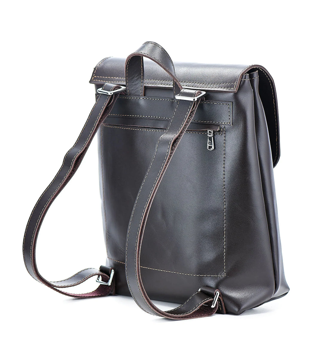Women's Leather Backpack with Flap Closure – Everyday Style & Comfort | Ember