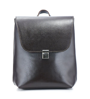 Women's Leather Backpack with Flap Closure – Everyday Style & Comfort | Ember