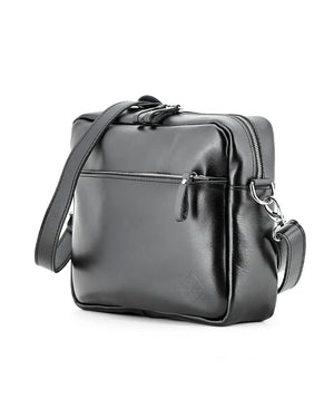 Everyday Leather Messenger with Zip | Squad