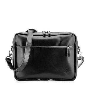 Everyday Leather Messenger with Zip | Squad