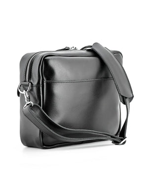 Everyday Leather Messenger with Zip | Squad